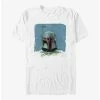 Budget ✔️ Star Wars The Book Of Boba Fett Boba Fett Portrait T-Shirt 👏