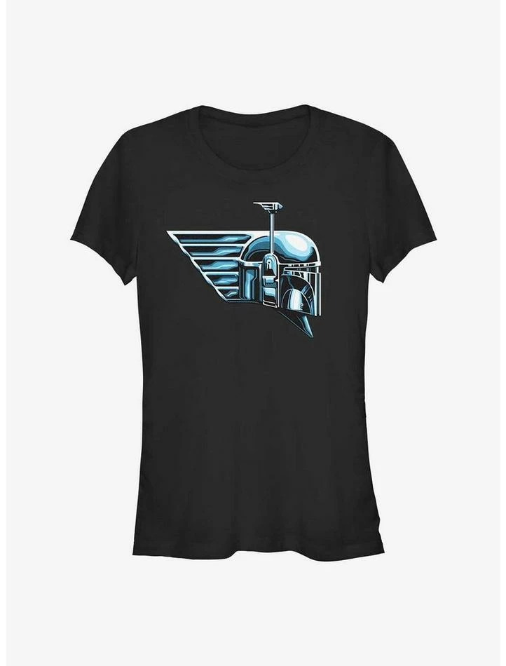 Brand new π Star Wars The Book Of Boba Fett Chrome Boba Helmet Girls T-Shirt β 1 Brand new π Star Wars The Book Of Boba Fett Chrome Boba Helmet Girls T-Shirt β