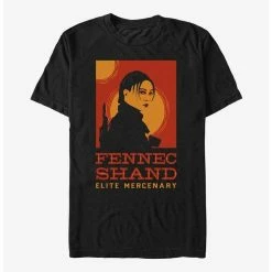 Promo 🤩 Star Wars The Book Of Boba Fett Fennec Shand Poster T-Shirt 🧨
