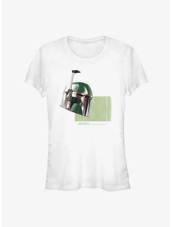 Outlet ๐ Star Wars The Book Of Boba Fett Helmet Marker Drawing Girls T-Shirt ๐ 1 Outlet ๐ Star Wars The Book Of Boba Fett Helmet Marker Drawing Girls T-Shirt ๐