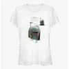 Cheap ⌛ Star Wars The Book Of Boba Fett Helmet Schematic Painted ✔️ Girls T-Shirt 😉