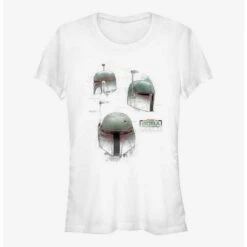 Cheapest ⭐ Star Wars The Book Of Boba Fett Helmet Schematics 👍 Girls T-Shirt ✔️