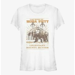 Cheapest 👍 Star Wars The Book Of Boba Fett Hunter Boba ✔️ Girls T-Shirt ✨
