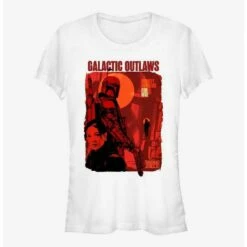 Promo 🔔 Star Wars The Book Of Boba Fett Hunters For Hire Girls T-Shirt ✔️