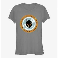 Best Sale ✔️ Star Wars The Book Of Boba Fett New Boss Badge 🛒 Girls T-Shirt ⭐