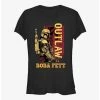 Best Pirce ✨ Star Wars The Book Of Boba Fett Outlaw Boba Fett Girls T-Shirt 🧨