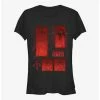 Wholesale 🔔 Star Wars The Book Of Boba Fett Red Icons Living Legend Girls T-Shirt ⌛