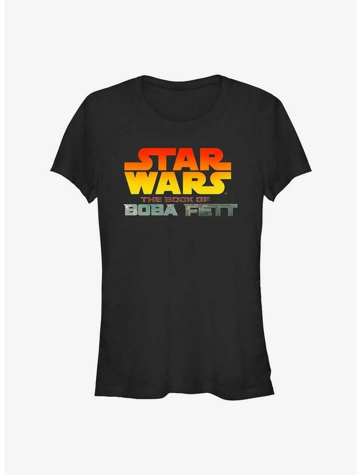Outlet 🛒 Star Wars The Book Of Boba Fett Star Wars Fett Logo Girls T-Shirt 👍 1 Outlet 🛒 Star Wars The Book Of Boba Fett Star Wars Fett Logo Girls T-Shirt 👍