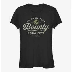 Deals ⌛ Star Wars The Book Of Boba Fett That Bounty Girls T-Shirt 💯