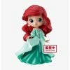 Brand new 😉 Banpresto Disney The Little Mermaid Q Posket Glitter Line Ariel (Princess Dress) Figure 🌟