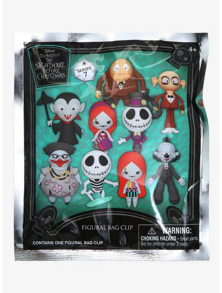 Best Sale π The Nightmare Before Christmas Series 7 Blind Bag Figural Key Chains 𧨠3 Best Sale π The Nightmare Before Christmas Series 7 Blind Bag Figural Key Chains 𧨠- Image 3