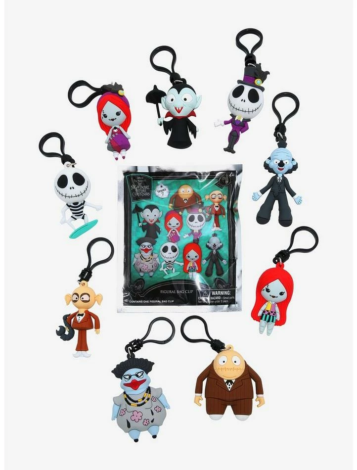 Best Sale π The Nightmare Before Christmas Series 7 Blind Bag Figural Key Chains 𧨠1 Best Sale π The Nightmare Before Christmas Series 7 Blind Bag Figural Key Chains π§¨