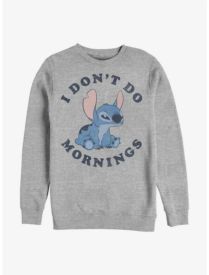 Best reviews of 😀 Disney Lilo & Stitch I Don't Do Mornings Crew Sweatshirt 🤩 1 Best reviews of 😀 Disney Lilo & Stitch I Don't Do Mornings Crew Sweatshirt 🤩