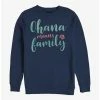 Hot Sale ❤️ Disney Lilo & Stitch Ohana Script Crew Sweatshirt 🔔