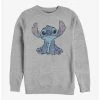 Cheap ✨ Disney Lilo & Stitch Simply Stitch Crew Sweatshirt 🛒