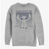 Hot Sale 😀 Disney Lilo & Stitch Stitch Experiment 626 Experiment Crew Sweatshirt ⌛