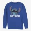 Coupon 🤩 Disney Lilo & Stitch Tongue Out Crew Sweatshirt 🔥
