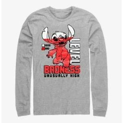 Buy ❤️ Disney Lilo & Stitch Badness Level Long-Sleeve T-Shirt 🧨