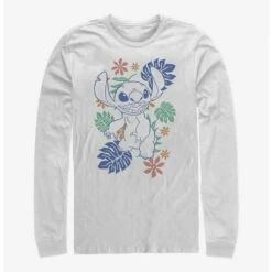 Outlet ✔️ Disney Lilo & Stitch Tropical Stitch Long-Sleeve T-Shirt 🛒