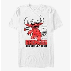 Best Sale 👏 Disney Lilo & Stitch Badness Level T-Shirt 😍 -Dressup Outfits Shop 17273386 hi