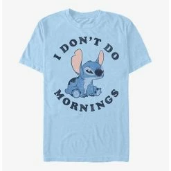 Top 10 π₯ Disney Lilo & Stitch I Don't Do Mornings T-Shirt π€©