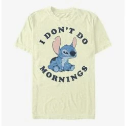 Top 10 🔥 Disney Lilo & Stitch I Don't Do Mornings T-Shirt 🤩 -Dressup Outfits Shop 17273456 hi