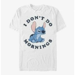 Top 10 🔥 Disney Lilo & Stitch I Don't Do Mornings T-Shirt 🤩 -Dressup Outfits Shop 17273466 hi