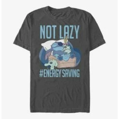 Best Pirce ✔️ Disney Lilo & Stitch Not Lazy Energy Saving T-Shirt ❤️ -Dressup Outfits Shop 17273486 hi