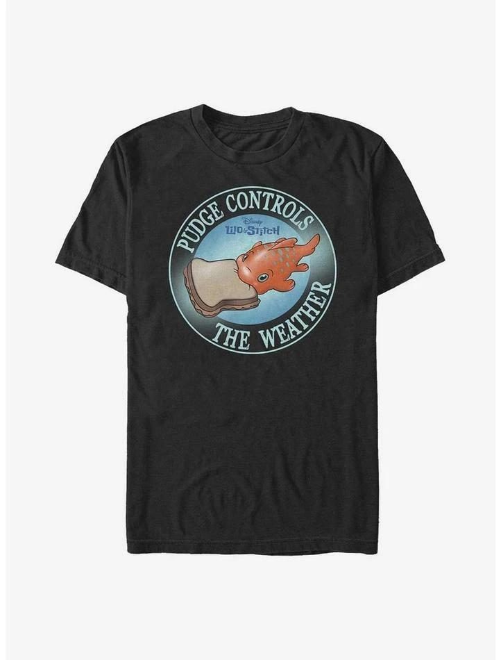 Best deal π Disney Lilo & Stitch Pudge Controls The Weather T-Shirt βοΈ 2 Best deal π Disney Lilo & Stitch Pudge Controls The Weather T-Shirt βοΈ - Image 2