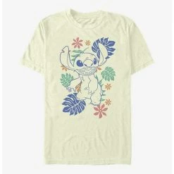 Discount 👍 Disney Lilo & Stitch Tropical Stitch T-Shirt 👍 -Dressup Outfits Shop 17273856 hi