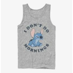 Hot Sale ⌛ Disney Lilo & Stitch I Don't Do Mornings Tank 👍