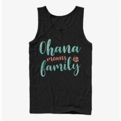 Coupon ⌛ Disney Lilo & Stitch Ohana Script Tank 🧨