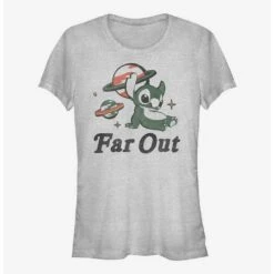 Cheapest ✨ Disney Lilo & Stitch Far Out Stitch Girls T-Shirt 😍