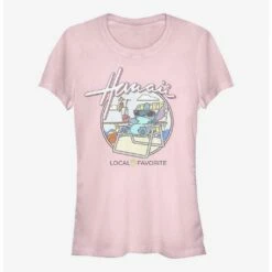 Best deal ❤️ Disney Lilo & Stitch Hawaii Local Favorite 🧨 Girls T-Shirt 🛒 -Dressup Outfits Shop 17273991 hi