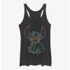 Best Sale 🥰 Disney Lilo & Stitch Neon Stitch ❤️ Girls Tank ❤️