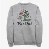 Top 10 😍 Disney Lilo & Stitch Far Out Stitch Crew Sweatshirt ⌛