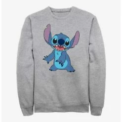 Flash Sale ✨ Disney Lilo & Stitch Smile Pose Crew Sweatshirt ✔️