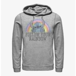 Top 10 🛒 Disney Lilo & Stitch Follow Your Rainbow Hoodie 🎉