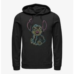 Cheapest ✔️ Disney Lilo & Stitch Neon Stitch Hoodie 🥰