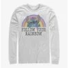 Top 10 👏 Disney Lilo & Stitch Follow Your Rainbow Long-Sleeve T-Shirt 🔥