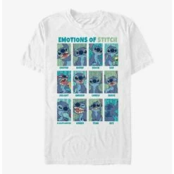Promo ⌛ Disney Lilo & Stitch Emotions Of Stitch T-Shirt ⌛ 13 Promo ⌛ Disney Lilo & Stitch Emotions Of Stitch T-Shirt ⌛ -Dressup Outfits Shop 17274500 hi