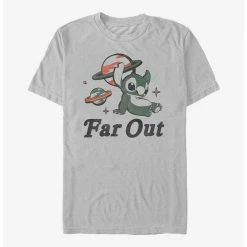 Promo 🎉 Disney Lilo & Stitch Far Out Stitch T-Shirt 👍