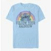 Best Sale ❤️ Disney Lilo & Stitch Follow Your Rainbow T-Shirt 👏