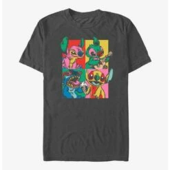 Outlet ❤️ Disney Lilo & Stitch Grunge Stitch T-Shirt 🌟 -Dressup Outfits Shop 17274570 hi