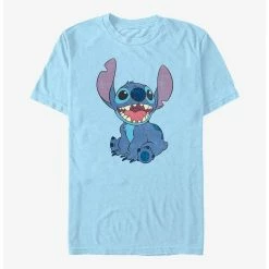 Cheap ⌛ Disney Lilo & Stitch Happy Stitch T-Shirt 👍