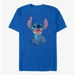 Cheap ⌛ Disney Lilo & Stitch Happy Stitch T-Shirt 👍 -Dressup Outfits Shop 17274630 hi