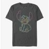 Coupon 🔥 Disney Lilo & Stitch Neon Stitch T-Shirt ⌛
