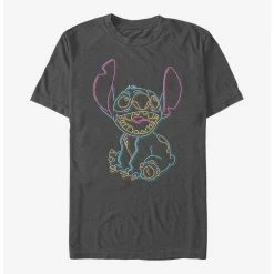 Coupon 🔥 Disney Lilo & Stitch Neon Stitch T-Shirt ⌛