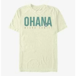 Promo 🎁 Disney Lilo & Stitch Ohana Bold T-Shirt ❤️