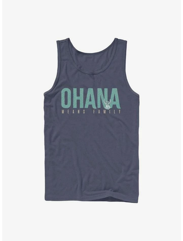 Buy ✨ Disney Lilo & Stitch Ohana Bold Tank ✔️ 1 Buy ✨ Disney Lilo & Stitch Ohana Bold Tank ✔️